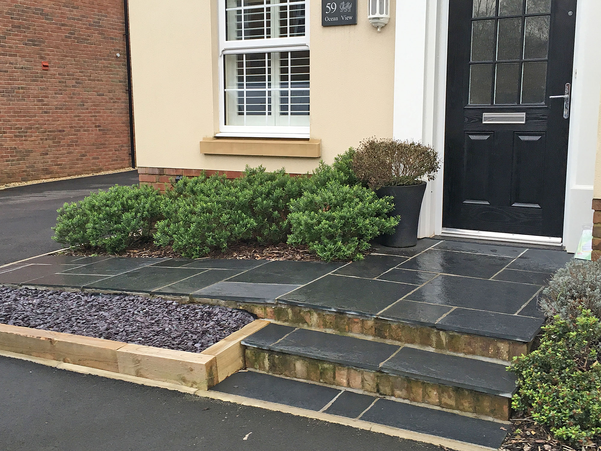 External Steps - Project 1 - Ewenny Garden Centre